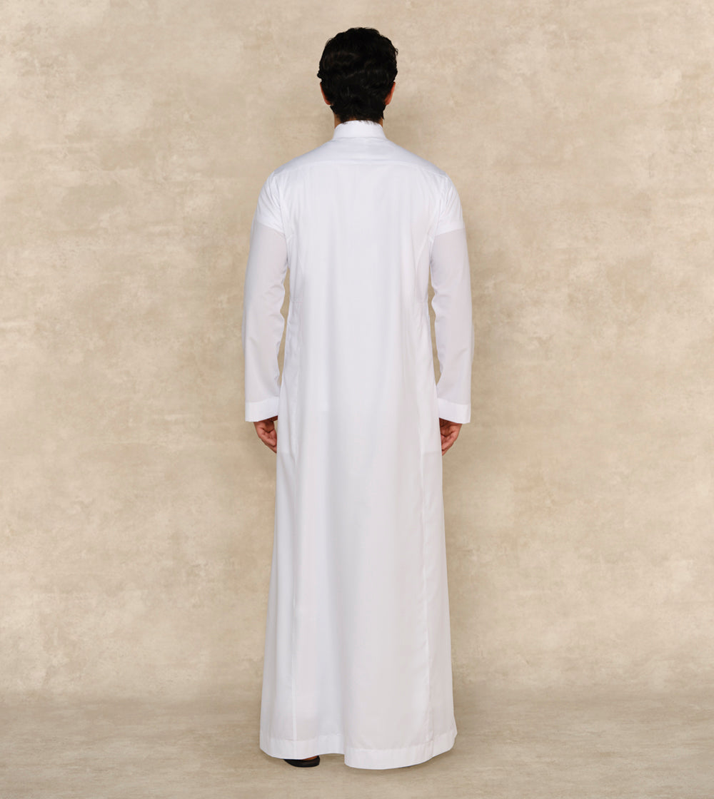 Premium White Thobe