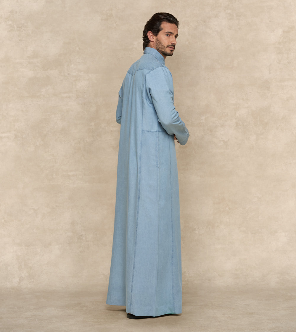 Casual Denim Thobe