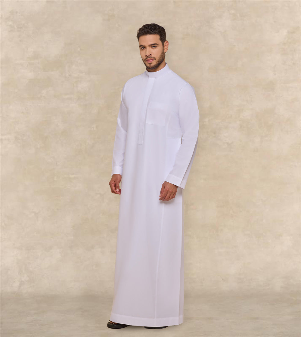 Classic White Thobe
