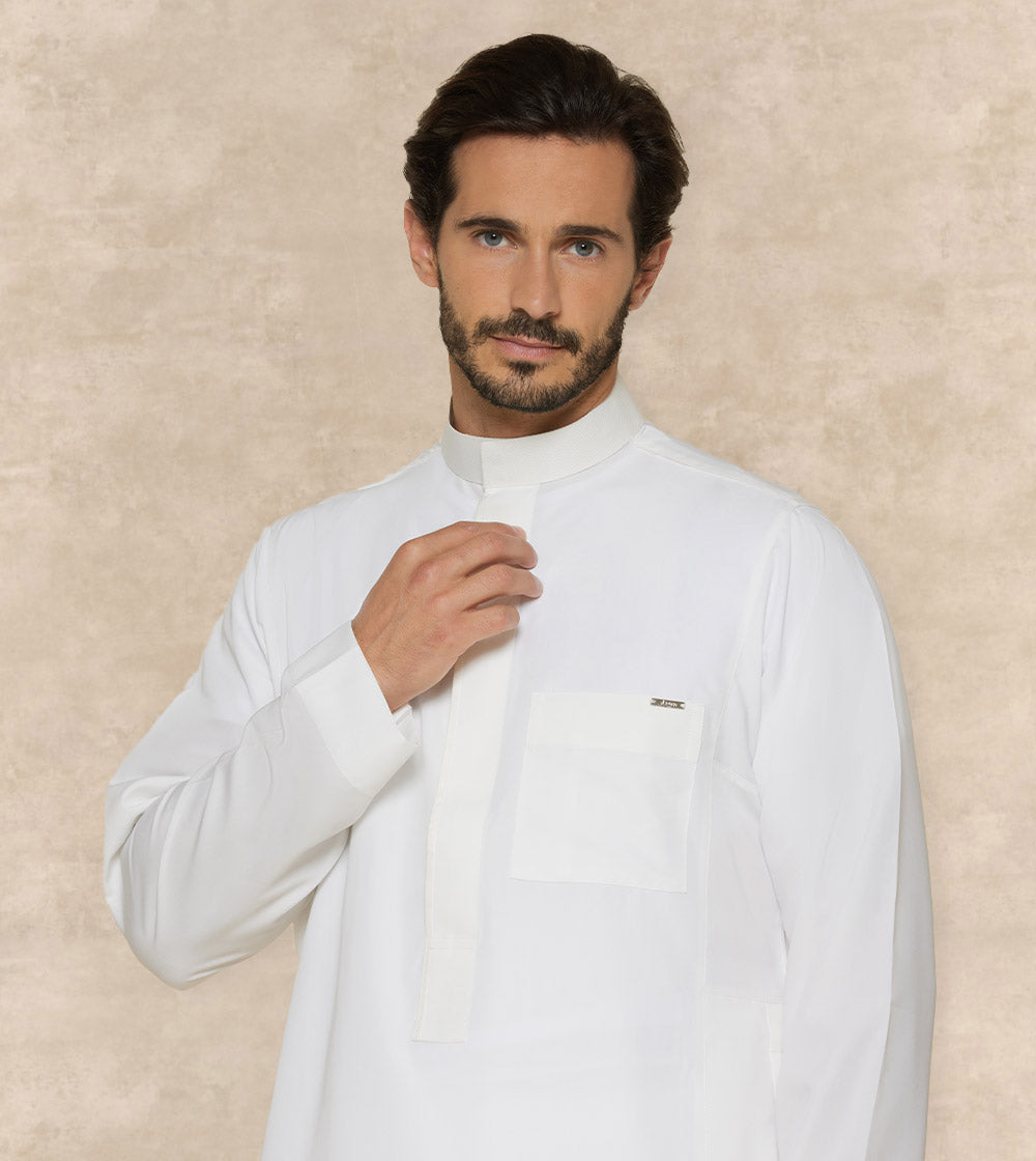 Classic White Thobe