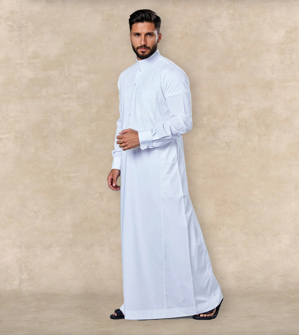 Premium White Thobe