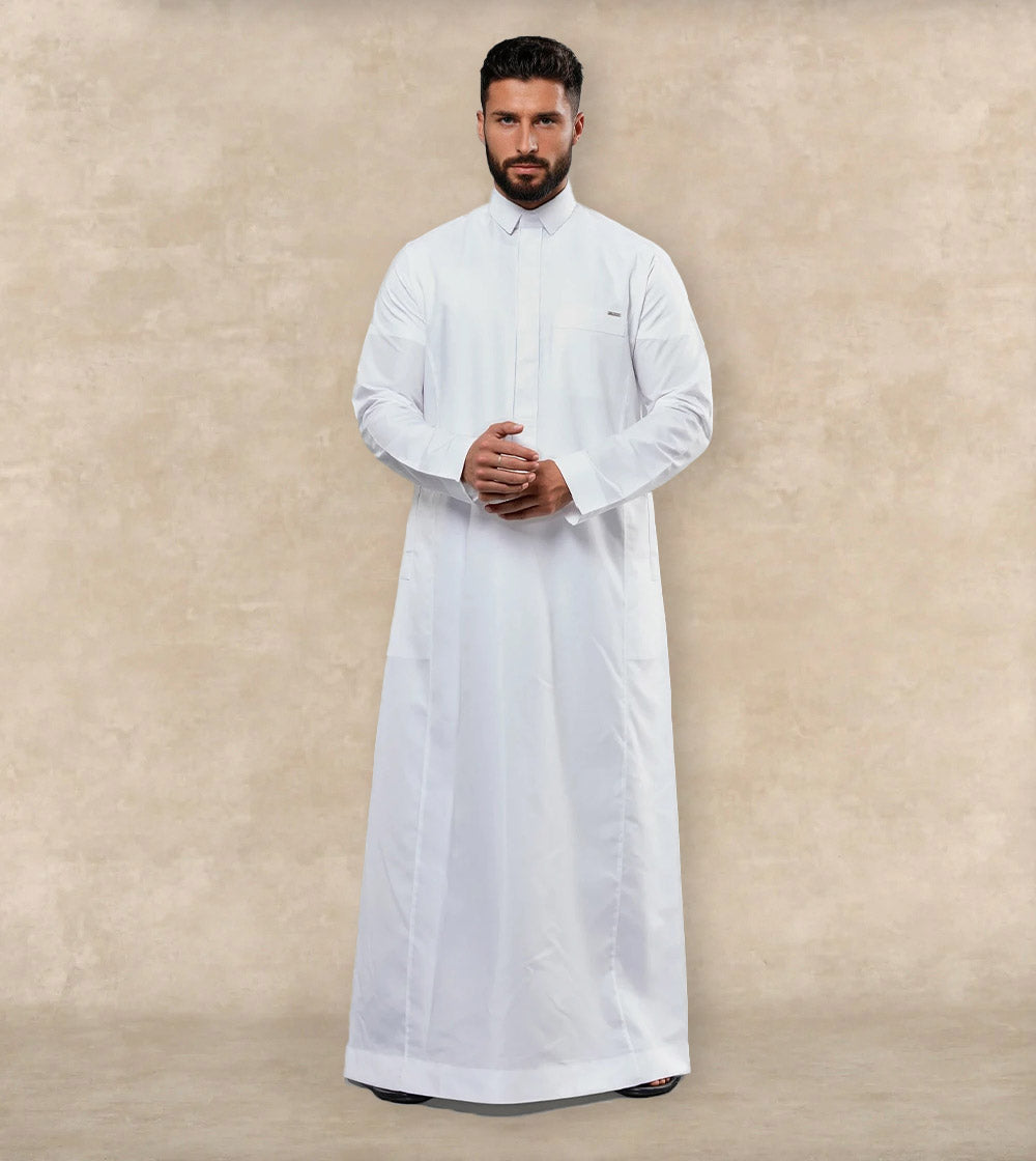 Elite White Thobe - Japanese