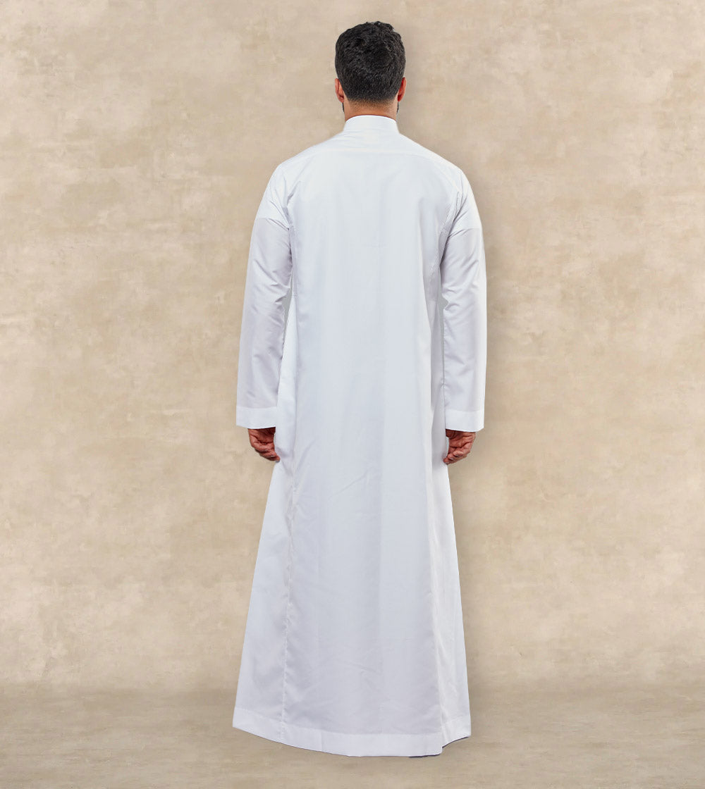 Elite White Thobe - Japanese