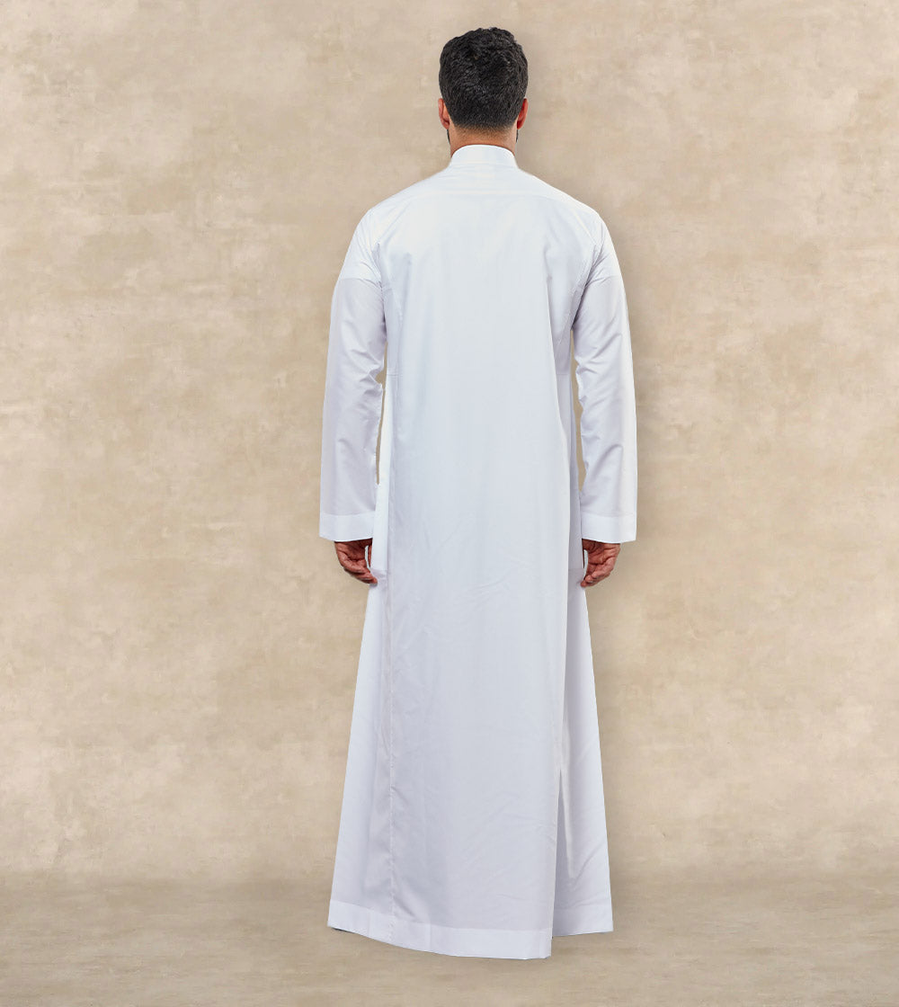 Premium White Thobe