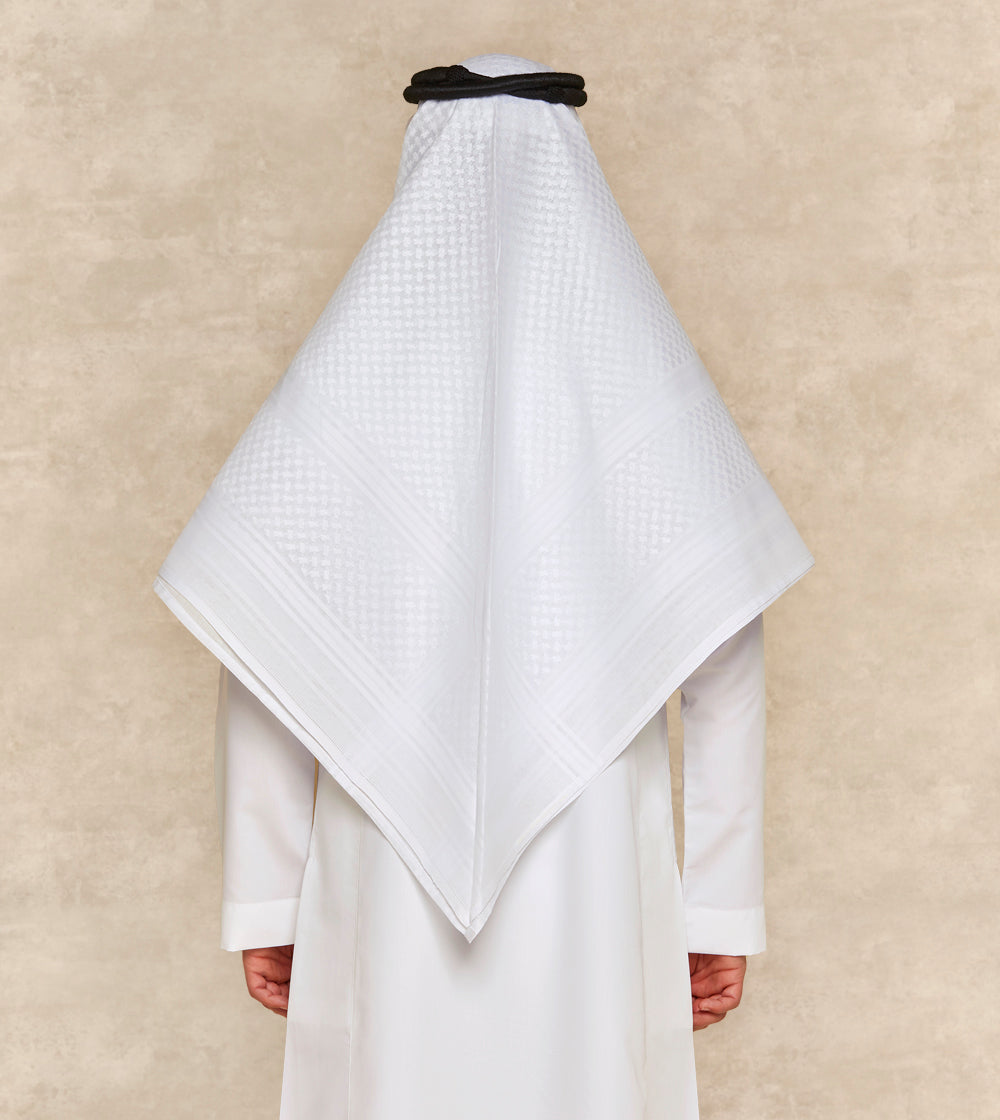 White Cotton Shemagh