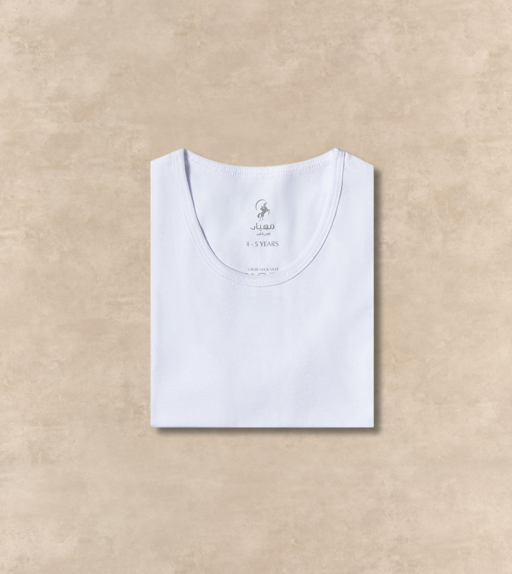 Little Warrior Cotton Vest