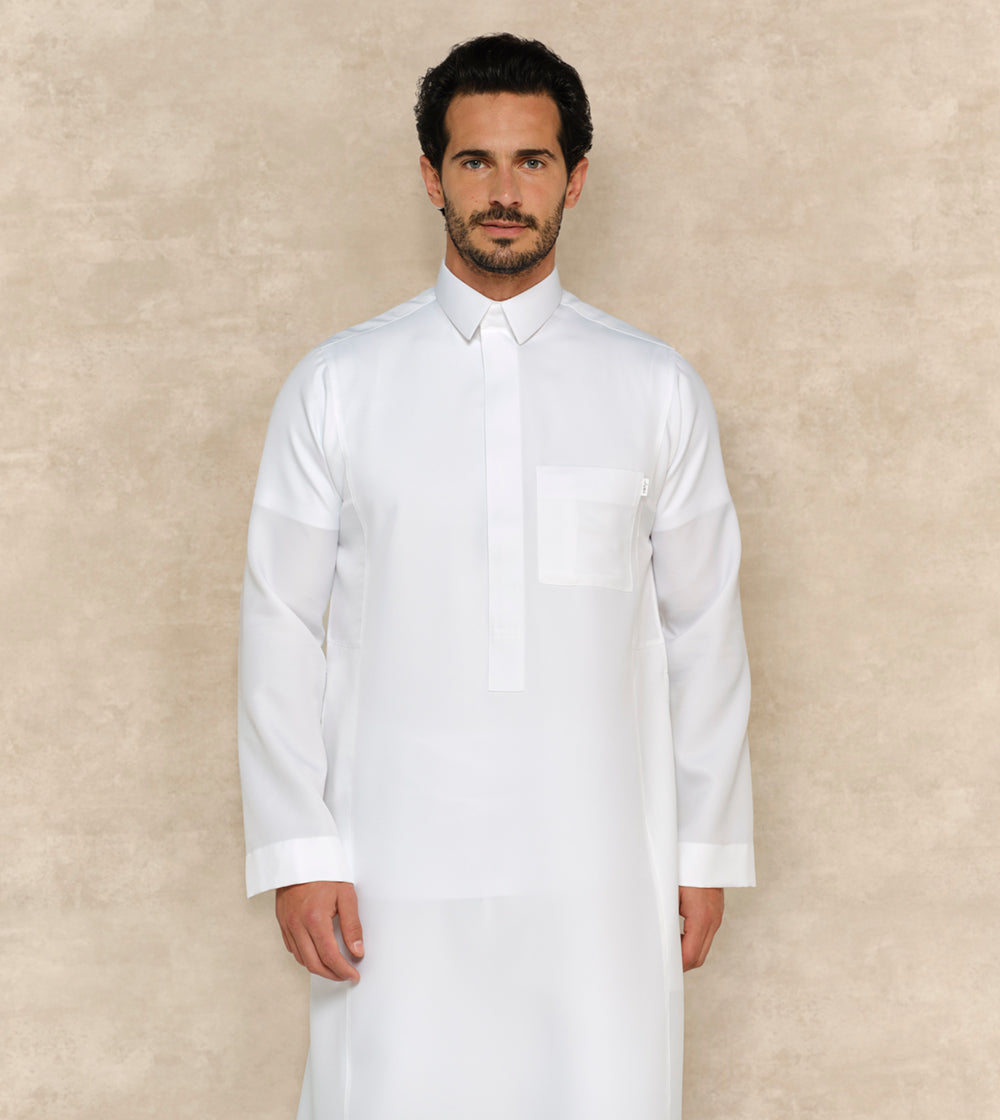 Formal White Thobe