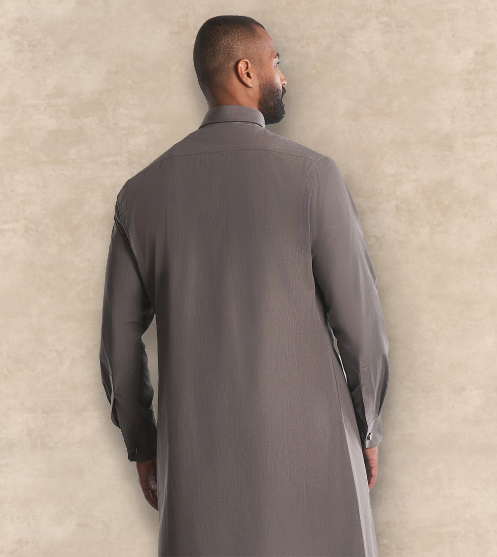 Casual Colored Winter Blend Cotton Thobe