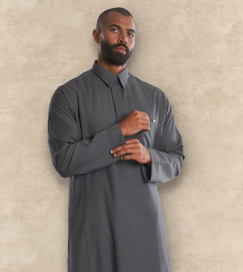 Colored Winter Wool Thobe