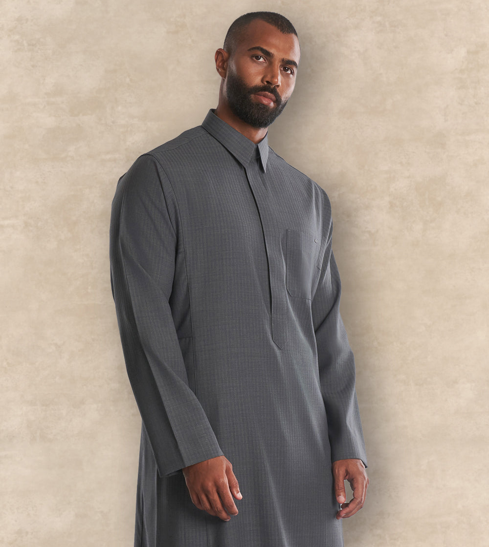 Colored Winter Wool Thobe