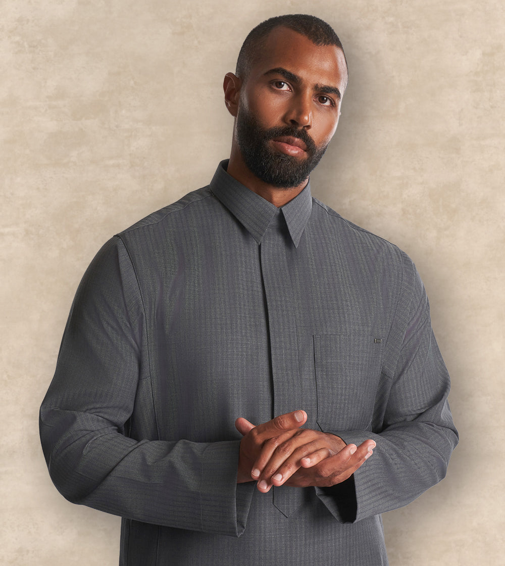 Colored Winter Wool Thobe