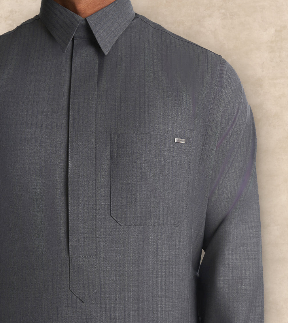 Colored Winter Wool Thobe