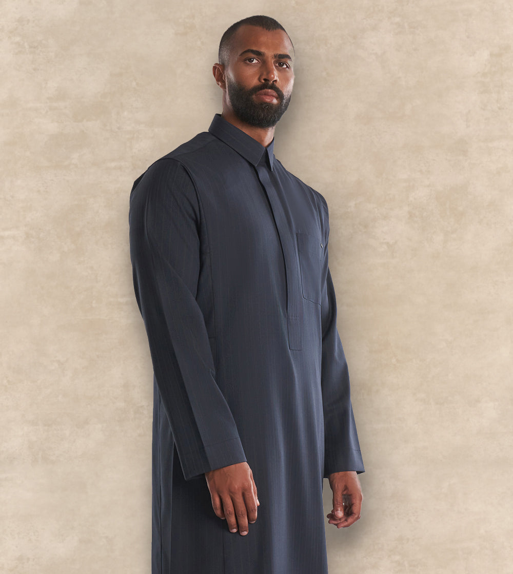 Colored Winter Wool Thobe