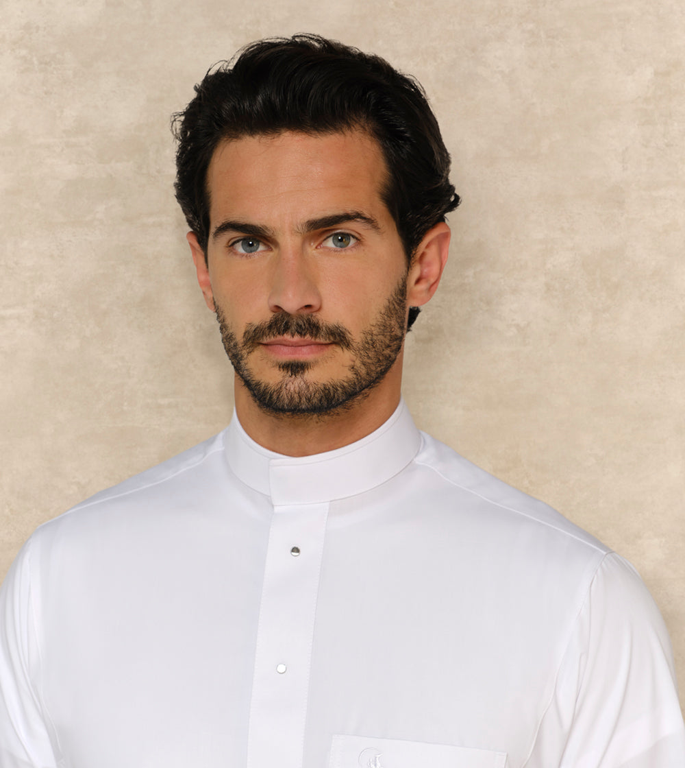 Premium White Thobe
