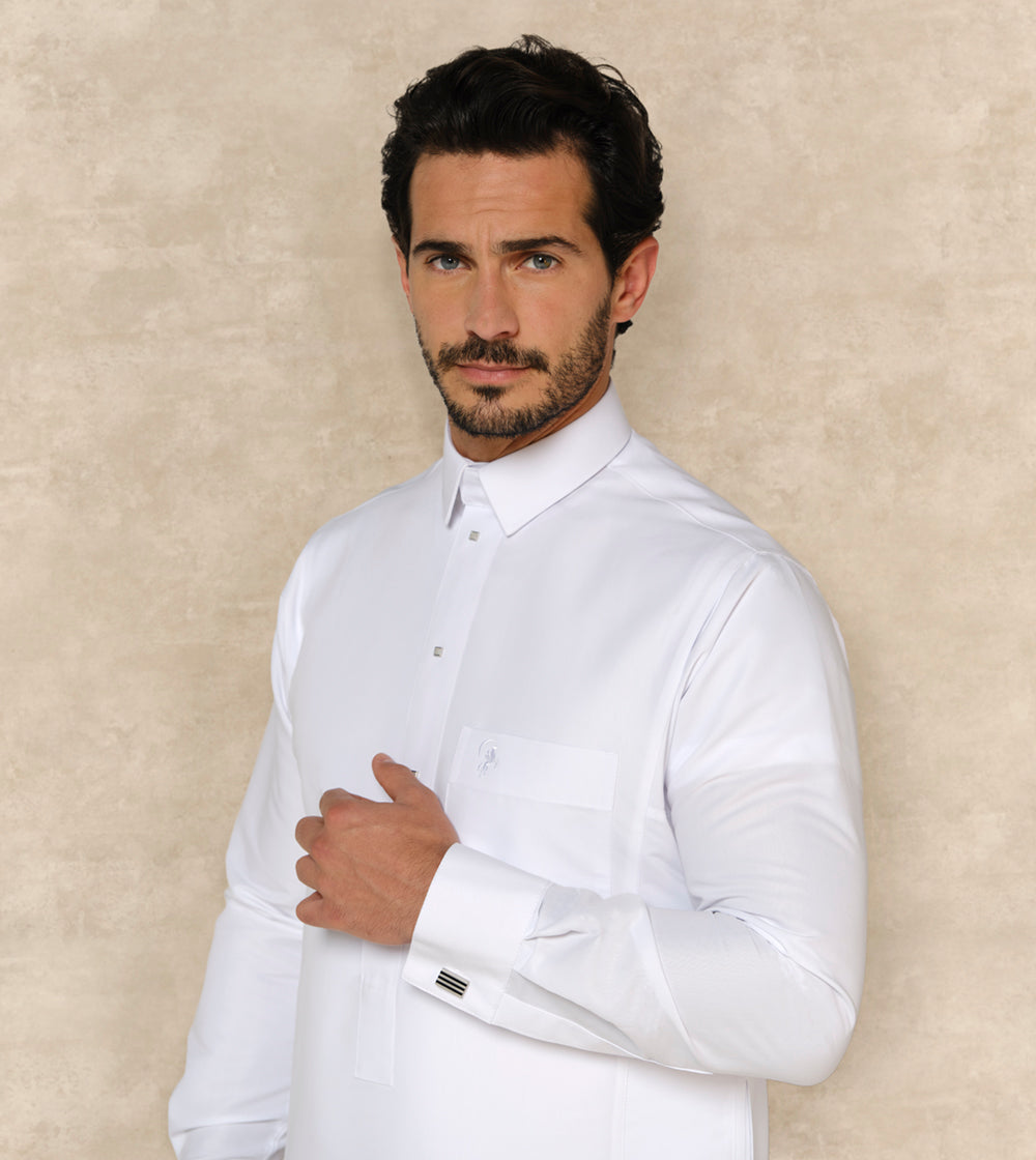Premium White Thobe