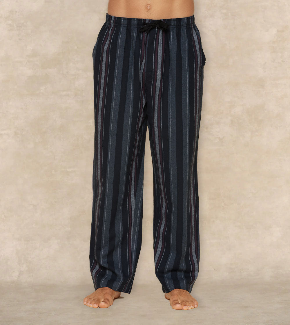 Winter Cotton Pajama Set Long Sleeves