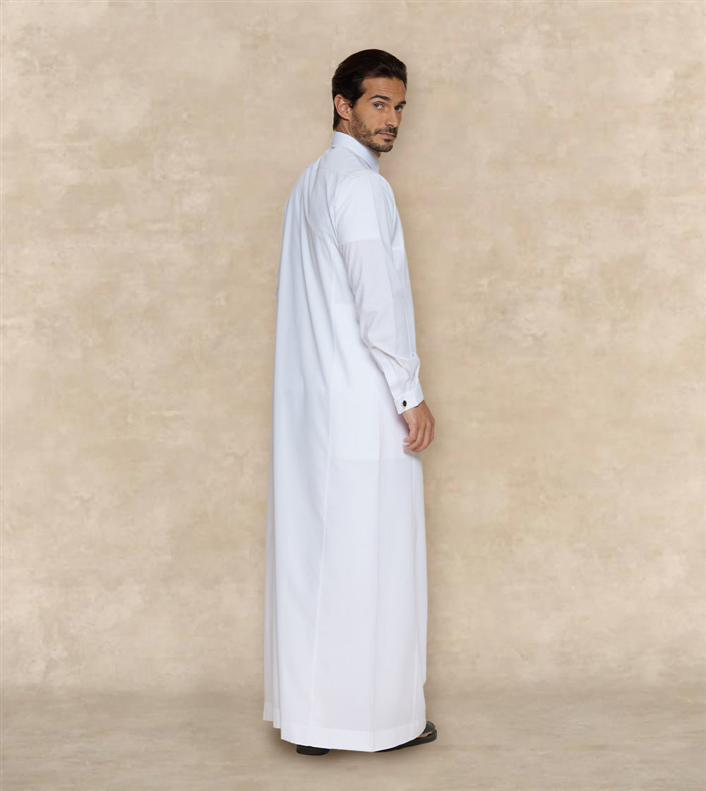 Classic White Thobe