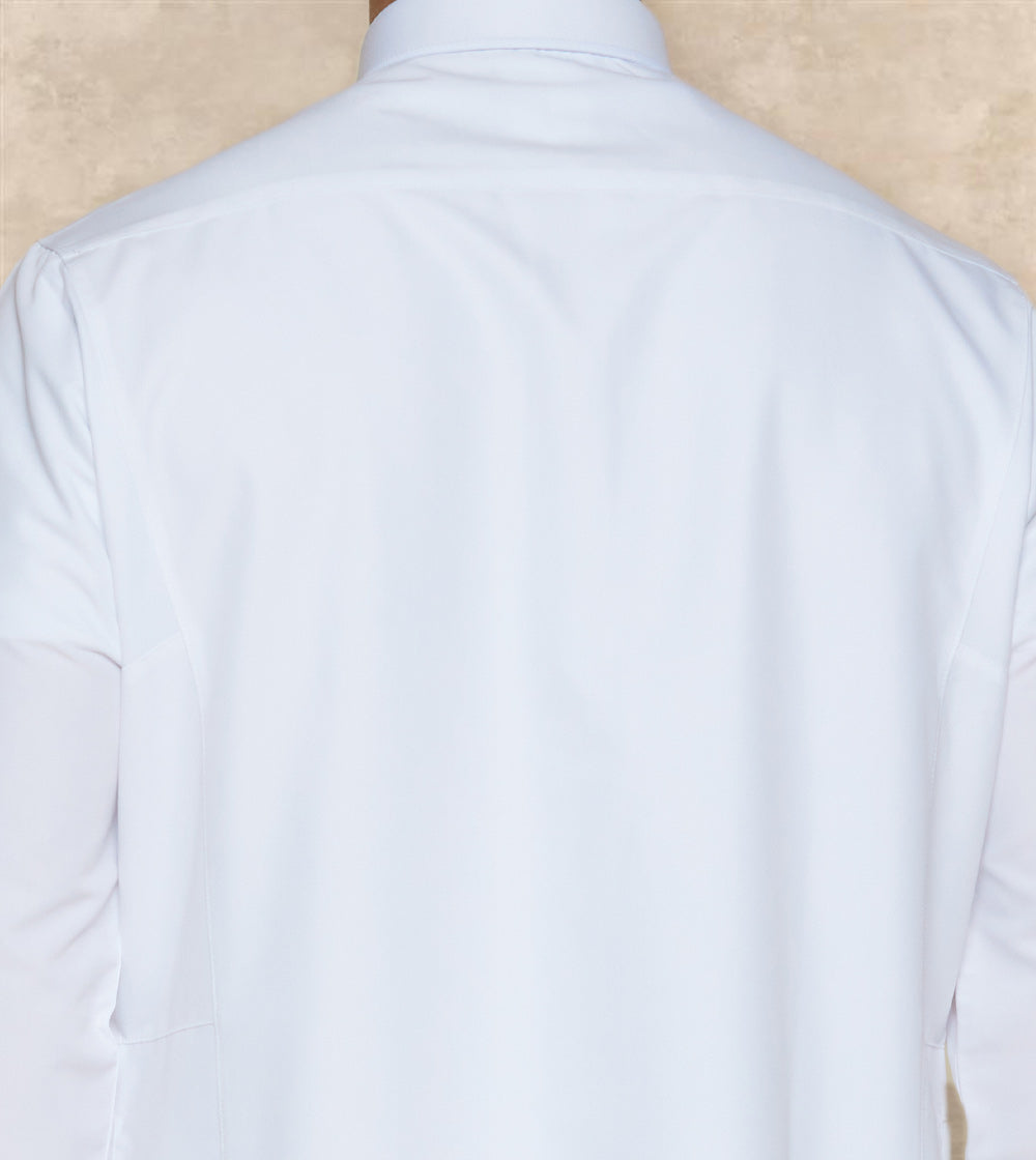 White Thobe Designer Collar