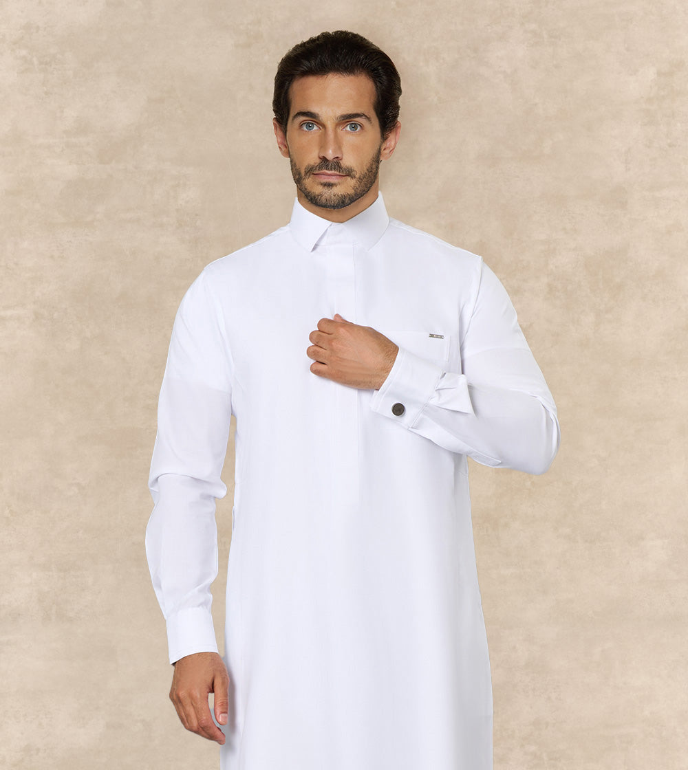 Premium White Thobe