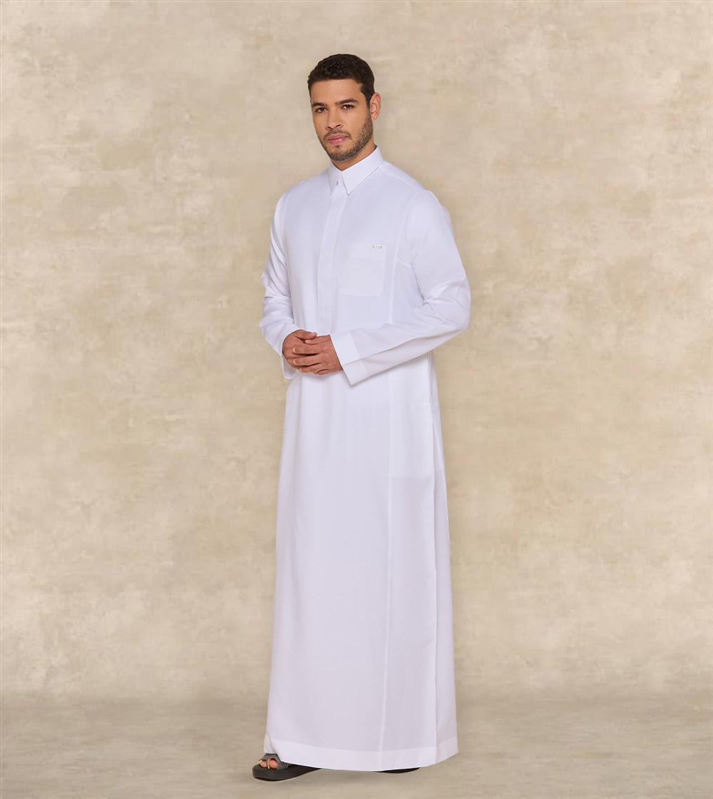 Formal White Thobe