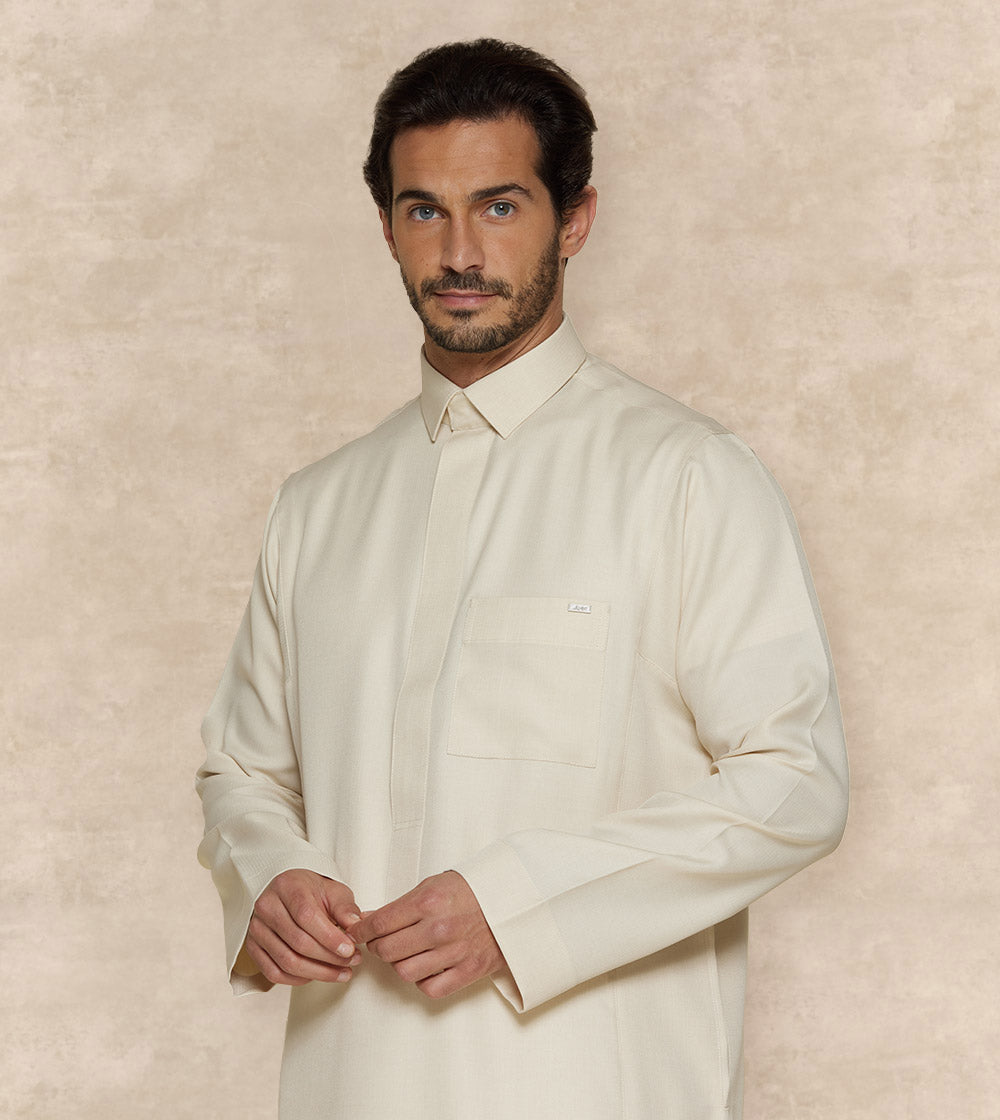 Premium Thobe Designer Collar