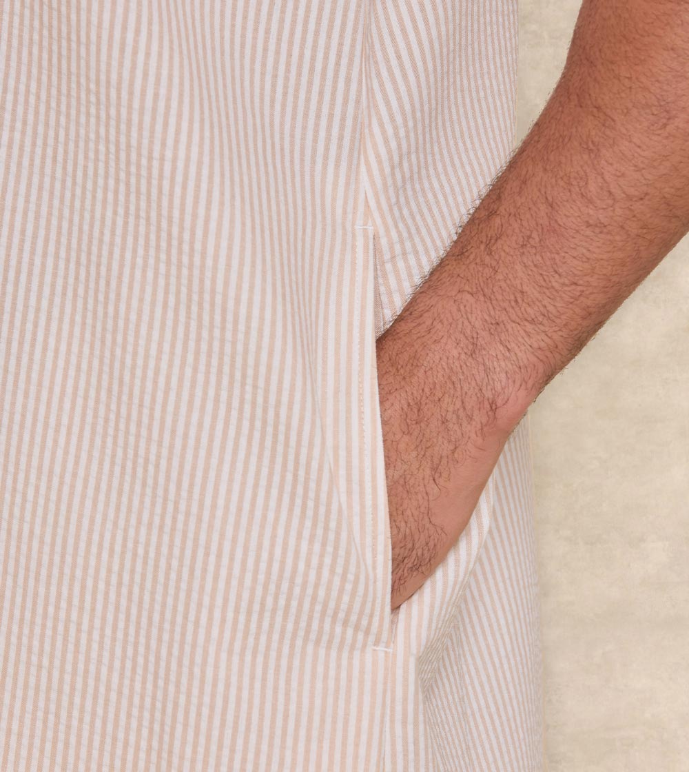 Textured Fabric Jalabia