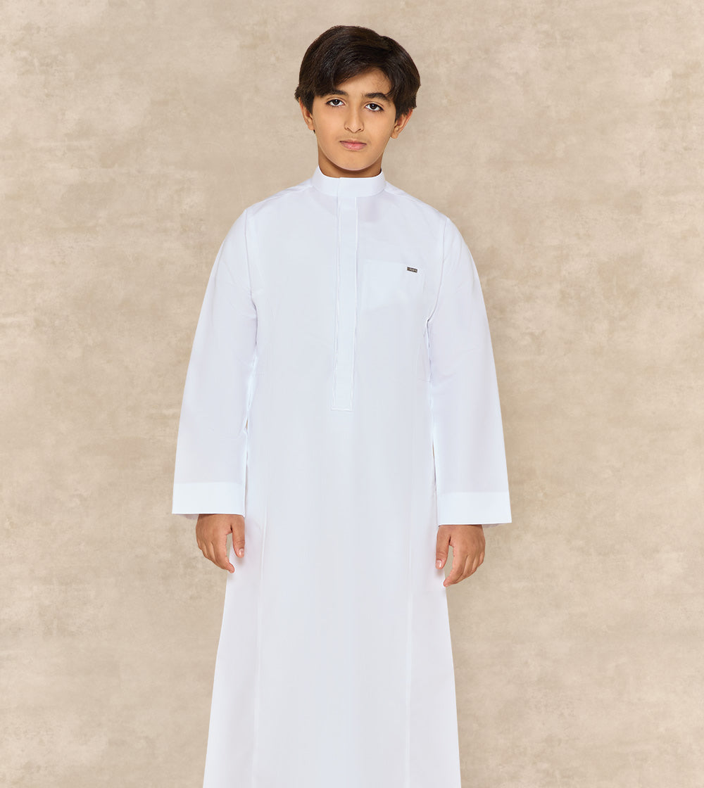 Young Warrior Thobe With Embroidery