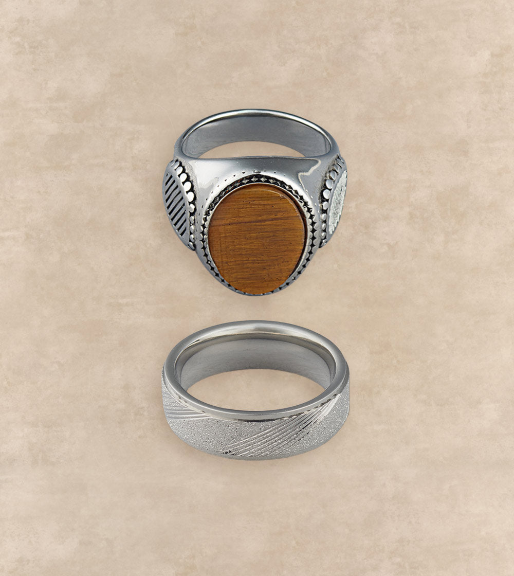 Men Ring Set