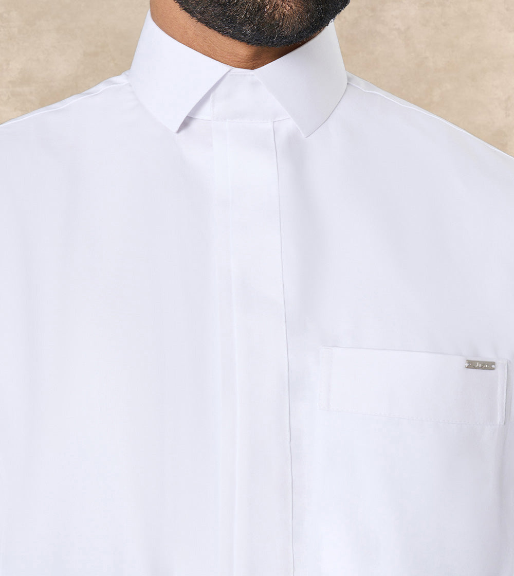 Premium White Thobe