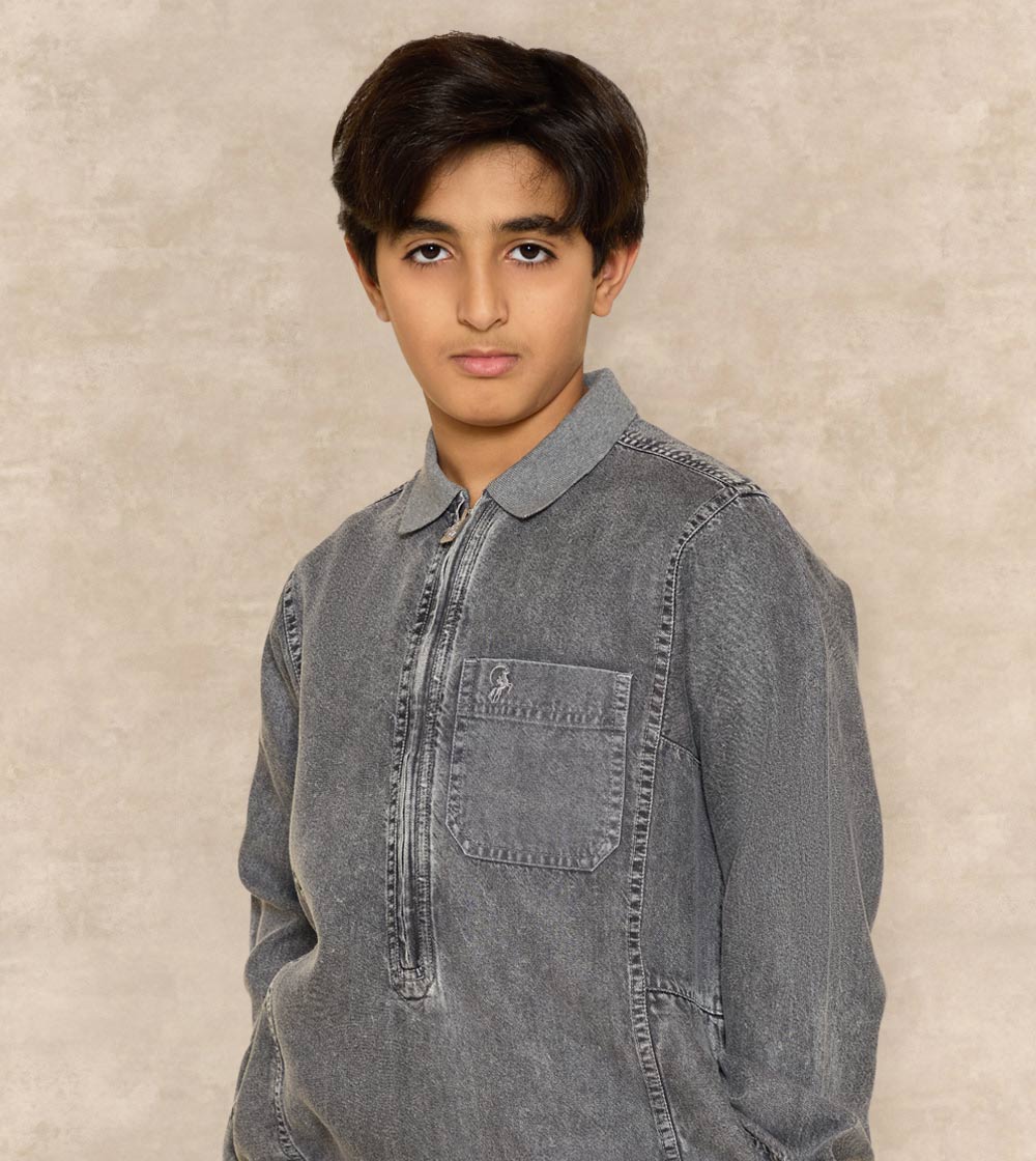 Denim Young Warrior Thobe