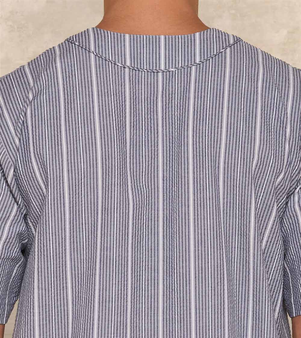 Textured Fabric Jalabiya