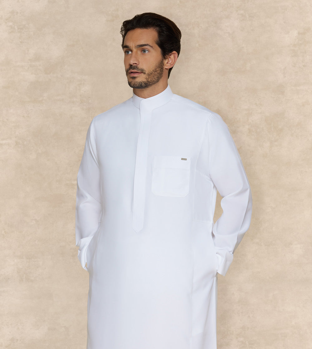 Premium One Piece Collar Thobe