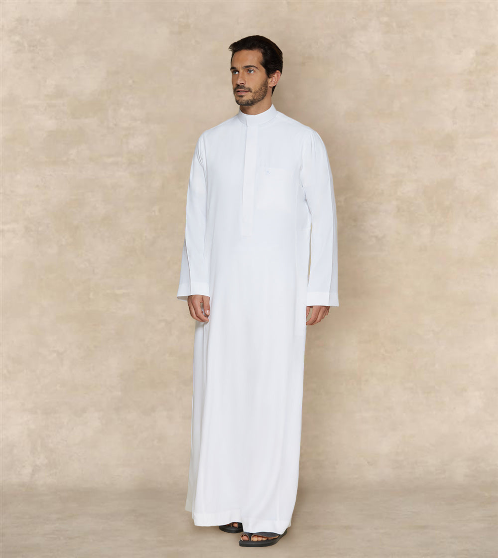 Classic White Thobe
