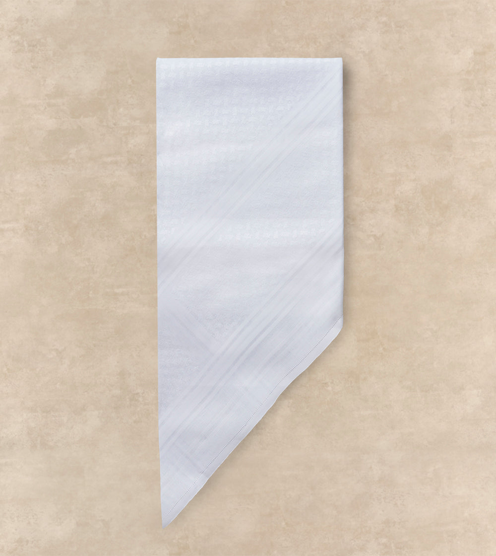 White Cotton Shemagh