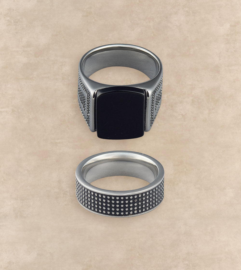 Men Ring Set