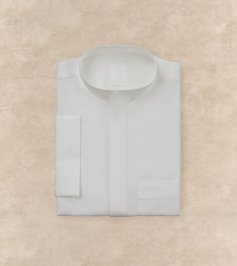 Premium One Piece Collar Al Faris Thobe