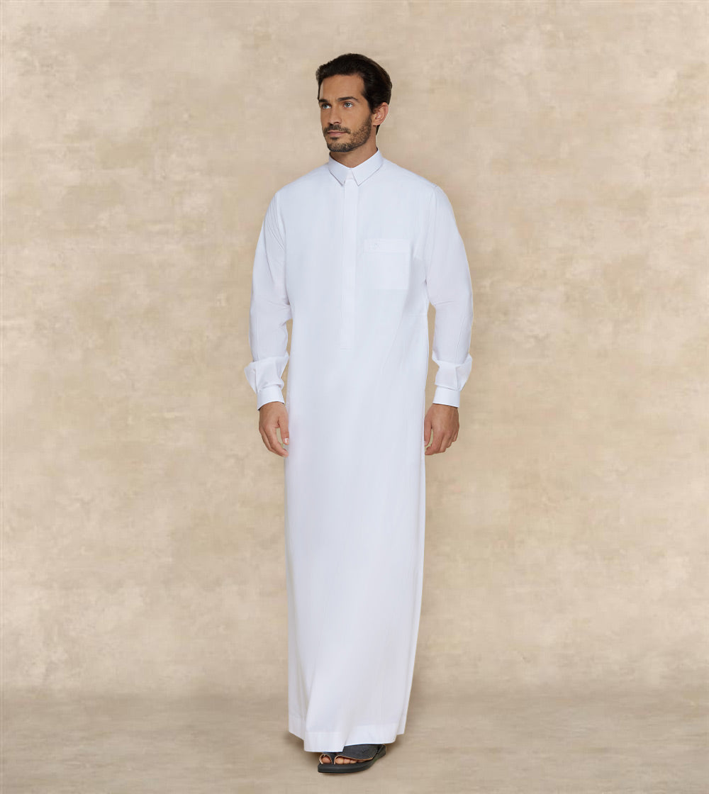 Classic White Thobe
