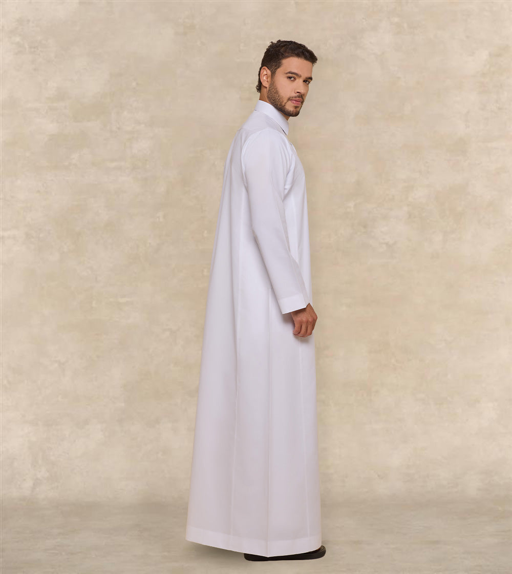 Premium White Thobe