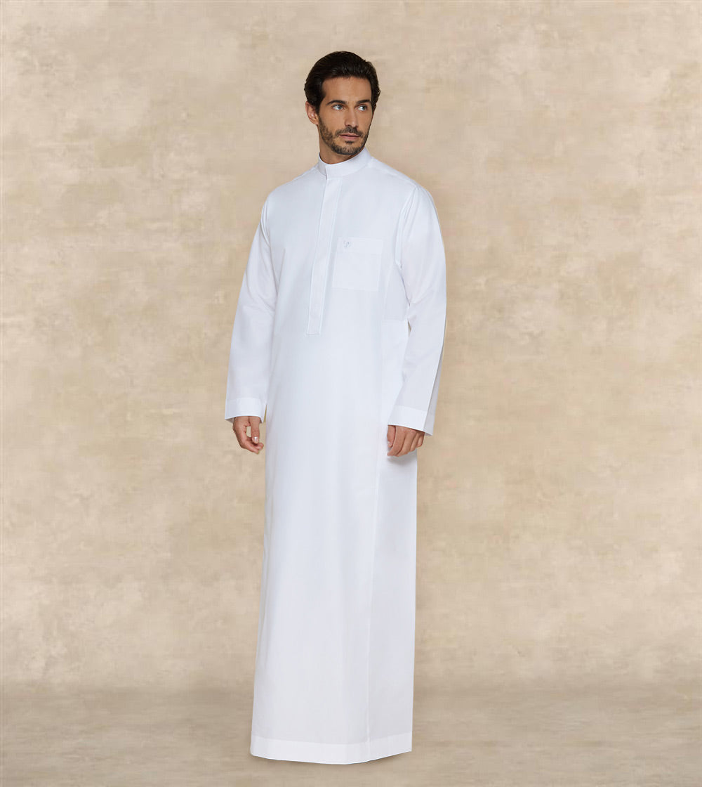 Modal White Thobe
