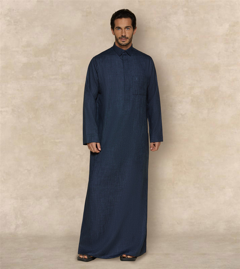  Textured Colored Formal Thobe