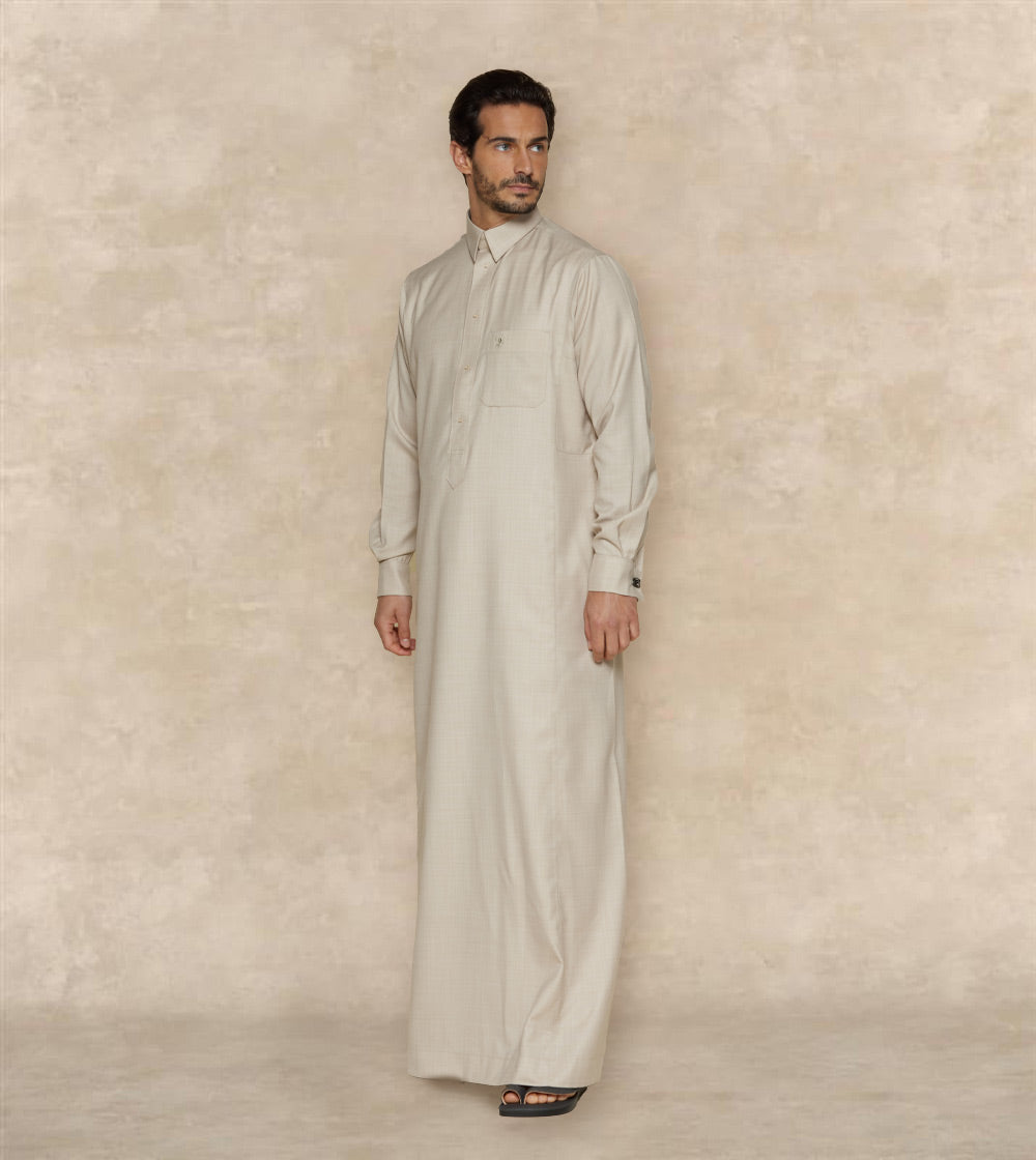 Textured Smart Casual Thobe