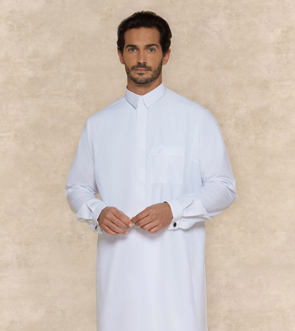 Classic White Thobe