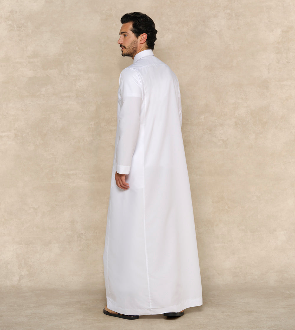 Premium White Thobe