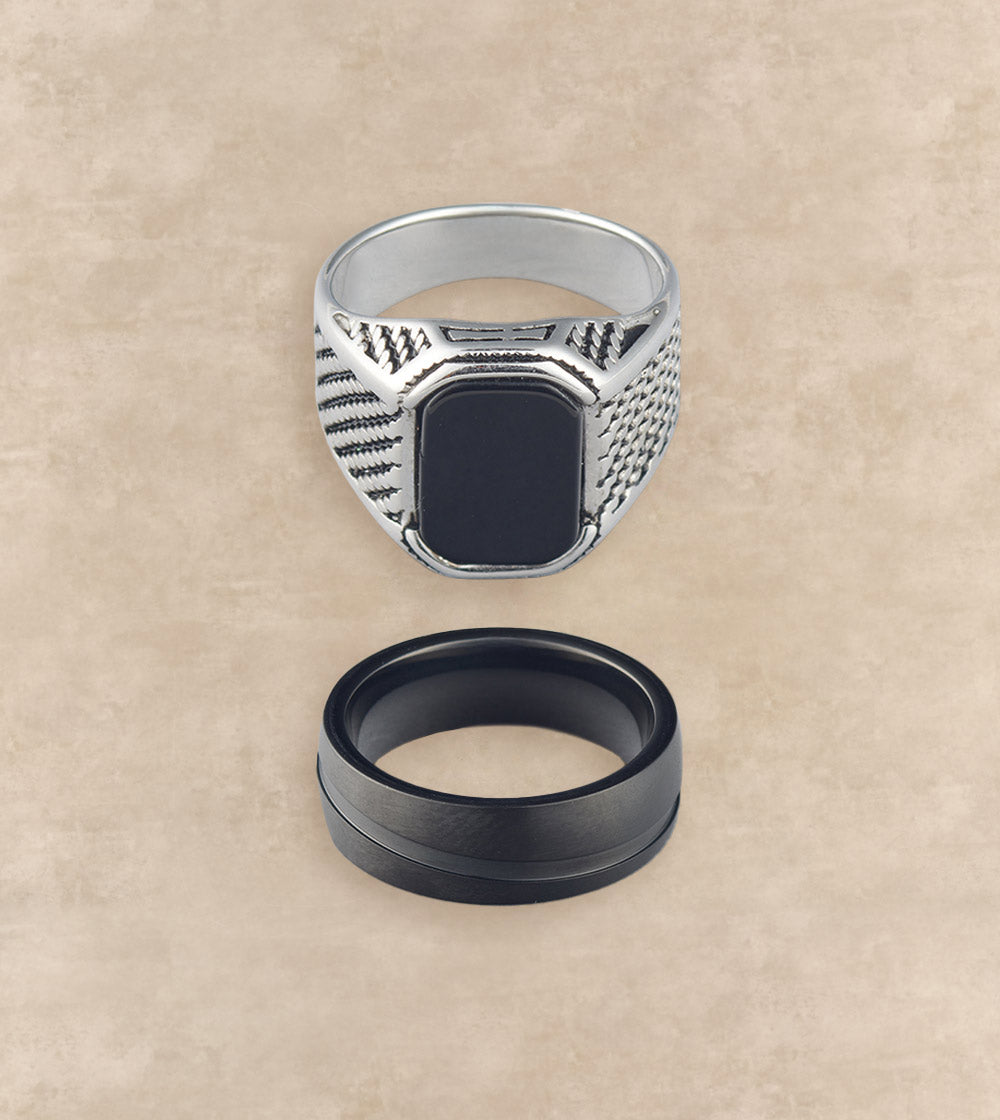 Men Ring Set