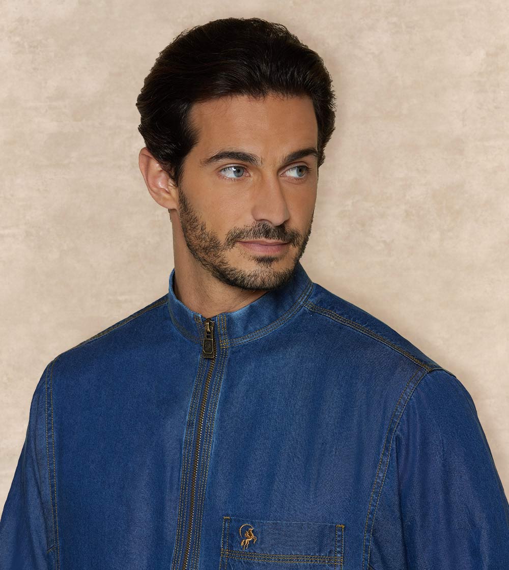 Casual Denim Thobe