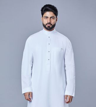 Ready To Wear Formal Thobe From Cotton Fabric