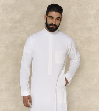 Formal White Thobe