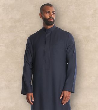 ثوب ملون شتوي كاجوال