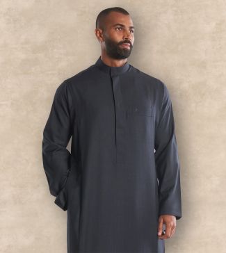 ثوب ملون شتوي كاجوال