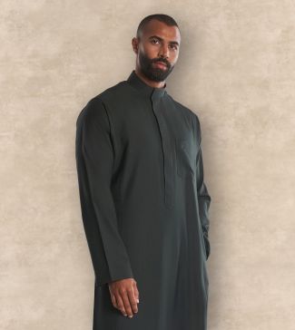 ثوب ملون شتوي كاجوال
